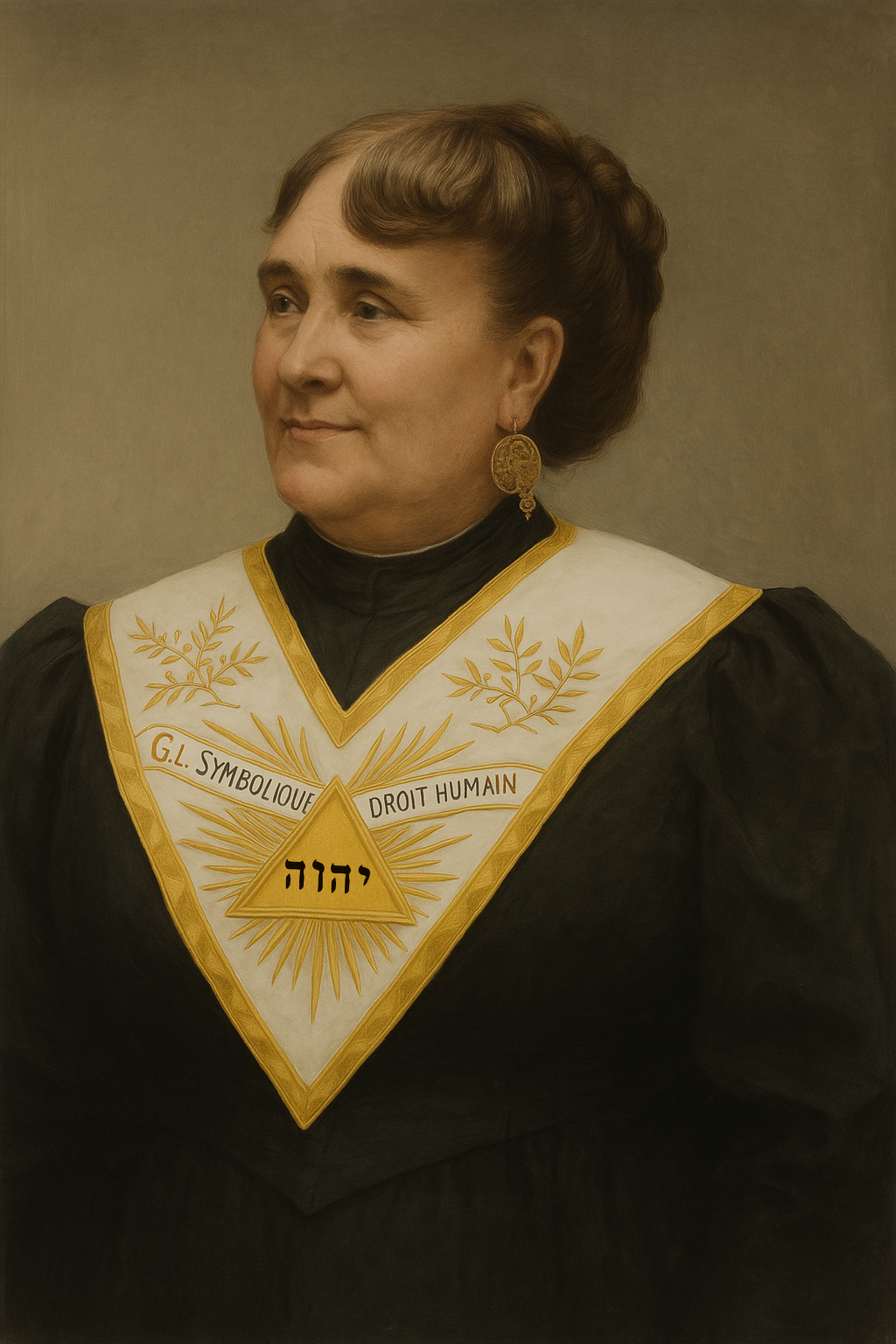 Retrato de Marie Deraismes